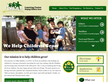 Tablet Screenshot of harvestlearningcenter.com